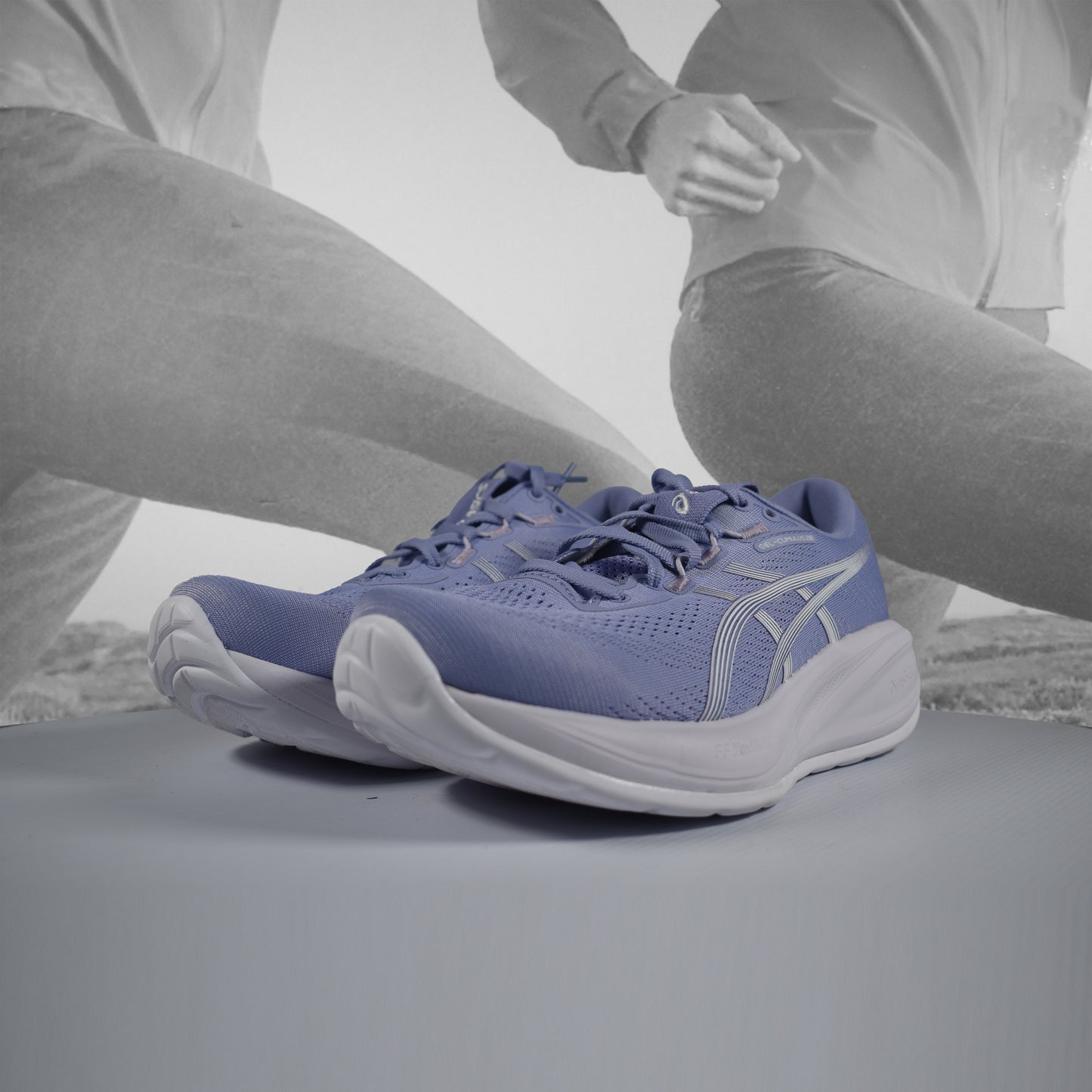 ASICS GEL-CUMULUS 28 Women's Neutral Running Shoes - Durban Runner UK6.5 / blue bell /WHITE