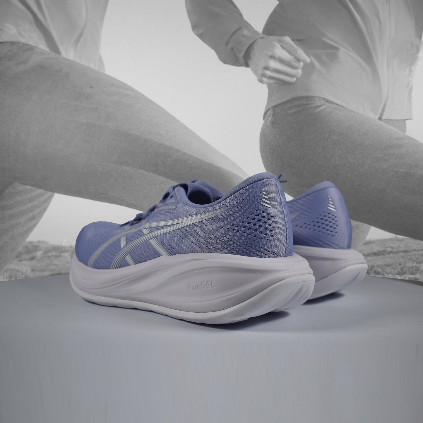 ASICS GEL-CUMULUS 28 Women's Neutral Running Shoes - Durban Runner UK6.5 / blue bell /WHITE