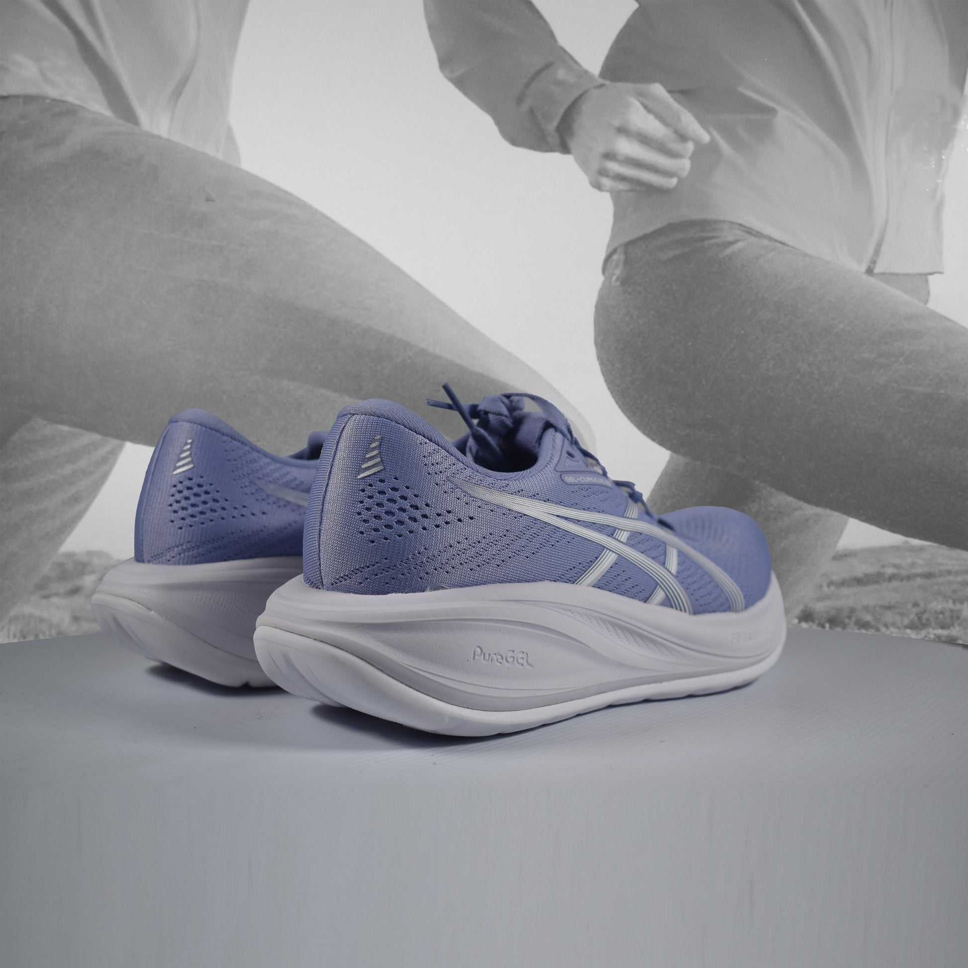 ASICS GEL-CUMULUS 28 Women's Neutral Running Shoes - Durban Runner UK6.5 / blue bell /WHITE