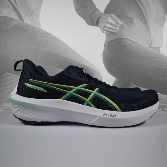 ASICS GT-1000 14 Men's Stability Running Shoes - Durban Runner UK10.5 / MIDNIGHT CACTI