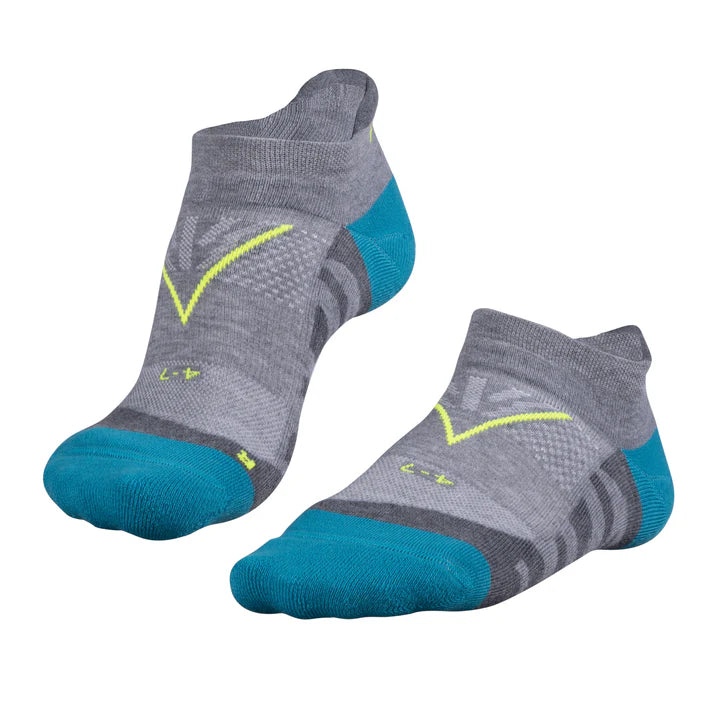 Falke Performance Runner Socks - Durban Runner 4 TO 7 / Grey/Green