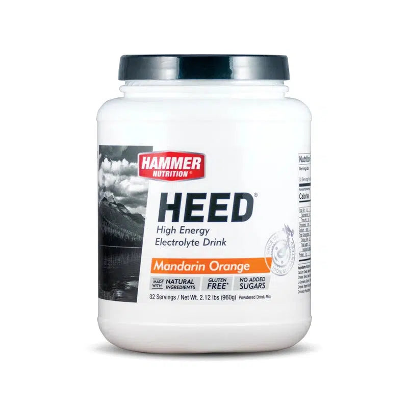 Hammer Nutrition Heed Orange Tub (32 Serving) Units - Durban Runner