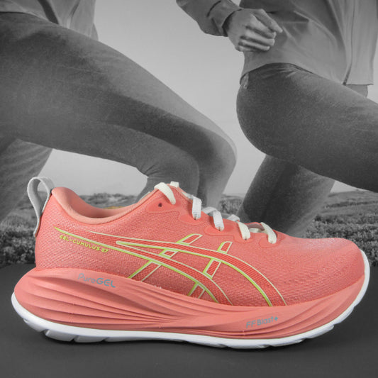 Asics GEL-Cumulus 27 Womens - Durban Runner 5 / GUAVA/LIME GREEN