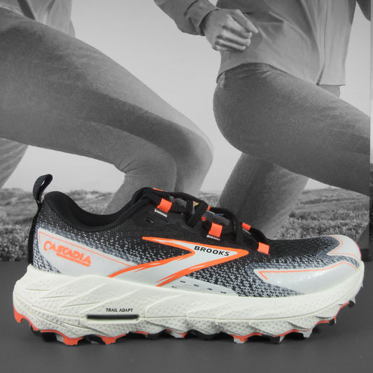 Brooks Cascadia 18 Womens - Durban Runner 4 / Black/Blue/Orange