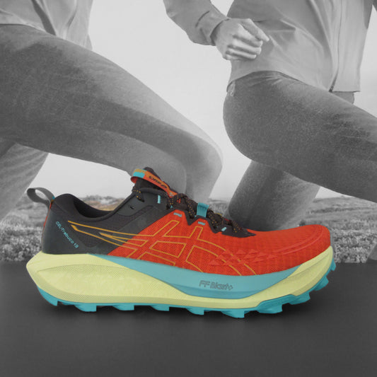 Asics GEL-Trabuco 13 Mens - Durban Runner 7.5 / PIQUANT ORANGE/SANDSTORM