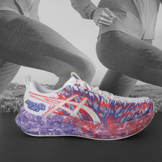 Asics Noosa Tri 16 Mens - Durban Runner 7.5 / WHITE/EDO PURPLE
