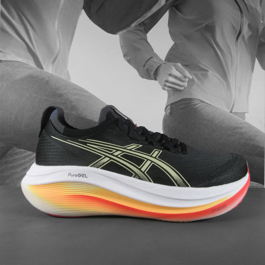 Asics GEL-NIMBUS 27 Mens - Durban Runner 7.5 / BLACK/KHAKI