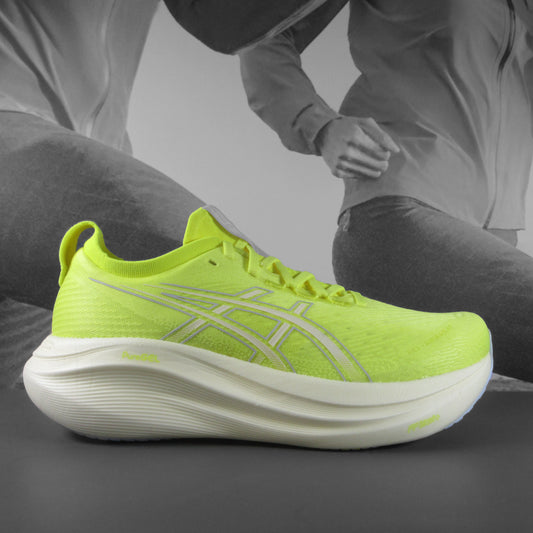 Asics GEL-Nimbus 27 Mens - Durban Runner 7.5 / CITRON/CREAM