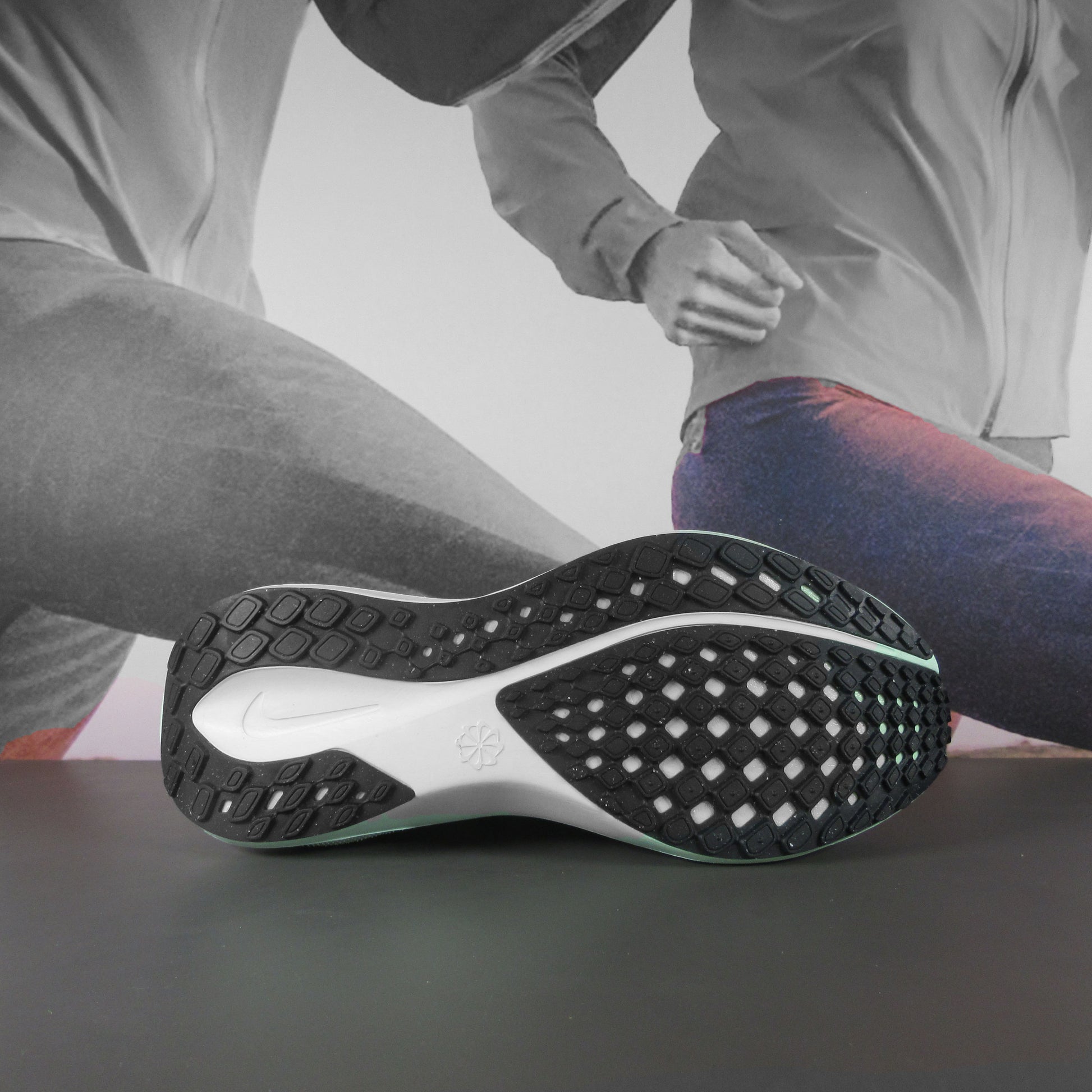Nike Pegasus 41 Women's Road Running Shoes - Durban Runner 4.5 / GHOST AQUA/METALLIC SILVER-MINT FOAM