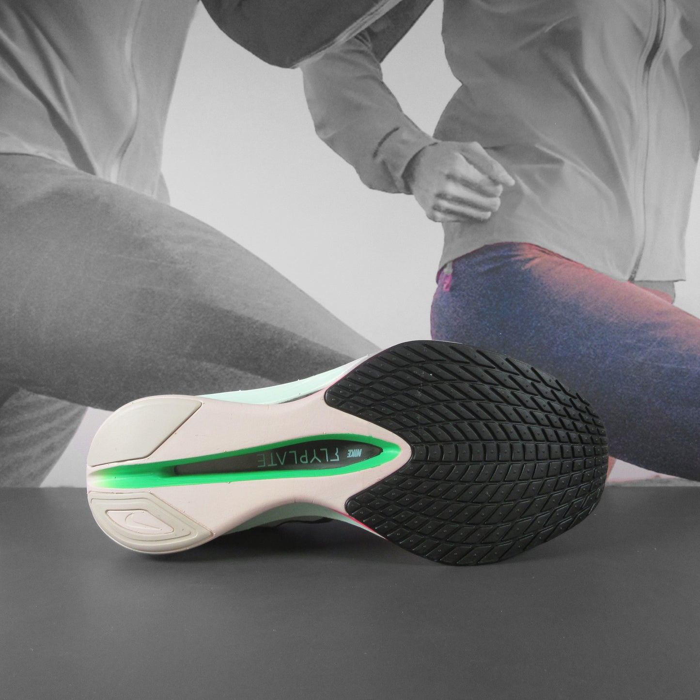 Nike Vaporfly 4 Womens Running Shoes - Durban Runner 4.5 / WHITE/BLACK-HYPER PINK-MINT FOAM