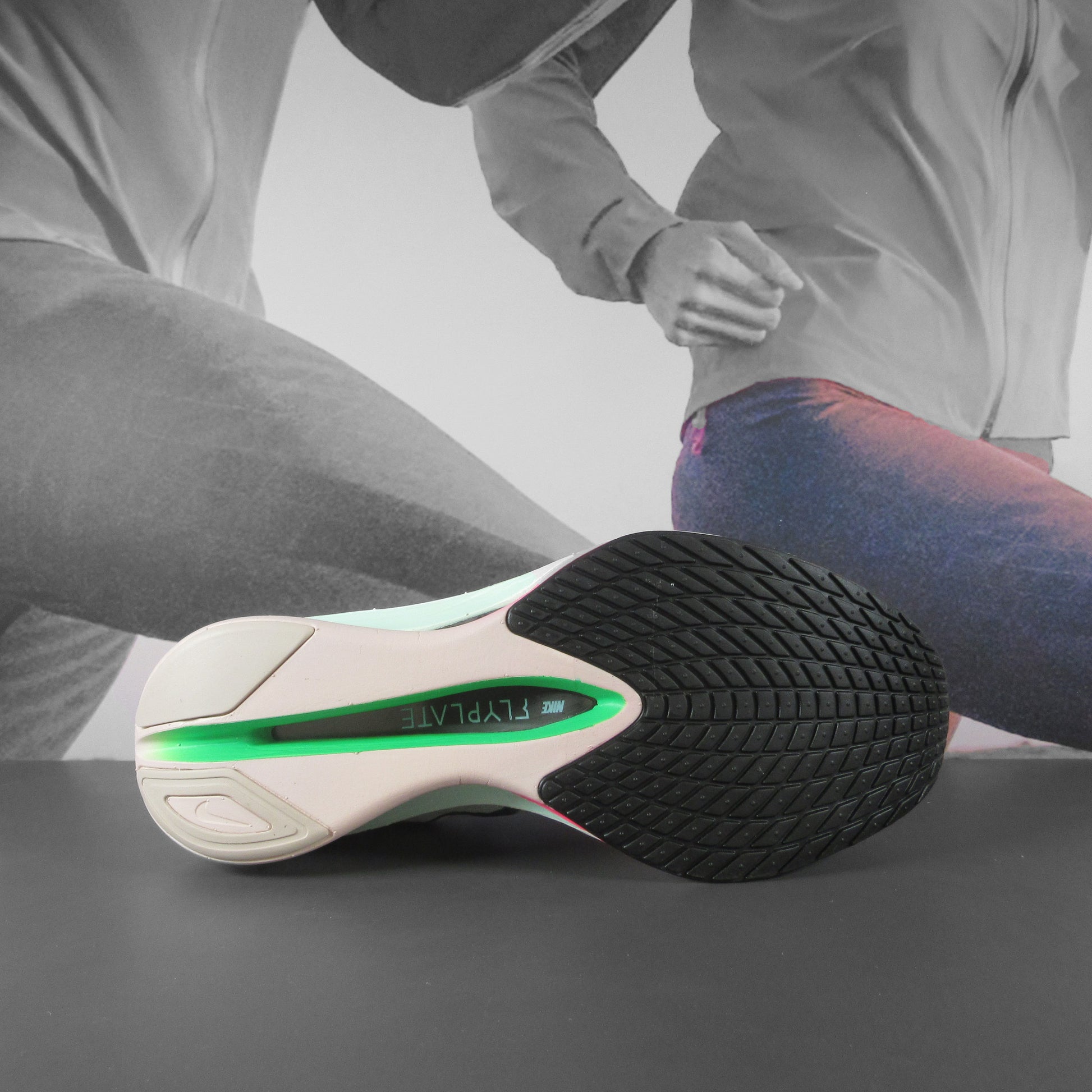 Nike Vaporfly 4 Womens Running Shoes - Durban Runner 4.5 / WHITE/BLACK-HYPER PINK-MINT FOAM
