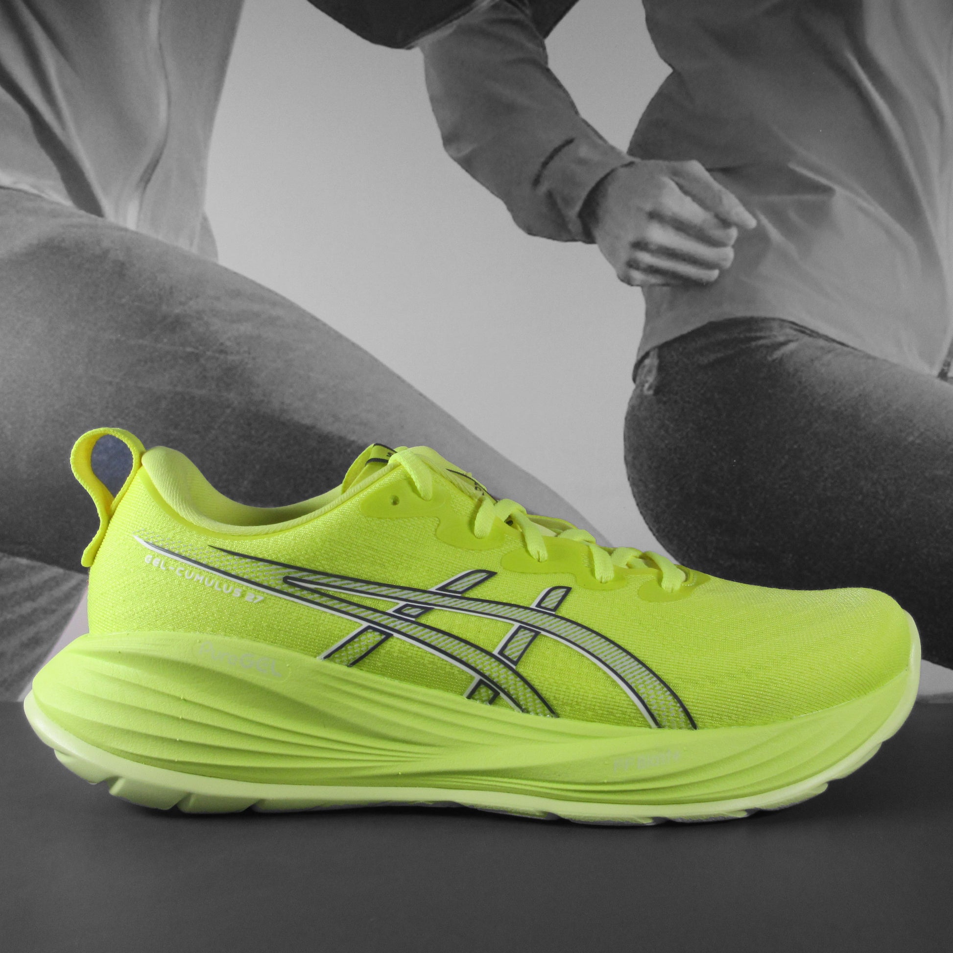 Asics GEL-CUMULUS 27 Mens - Durban Runner 7.5 / CITRON/WHITE