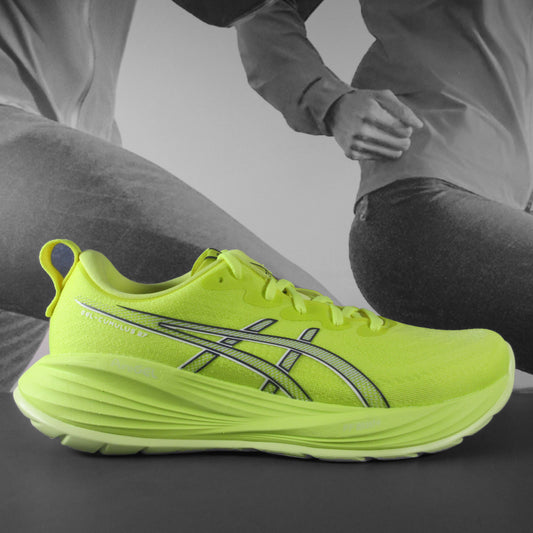 Asics GEL-CUMULUS 27 Mens - Durban Runner 7.5 / CITRON/WHITE