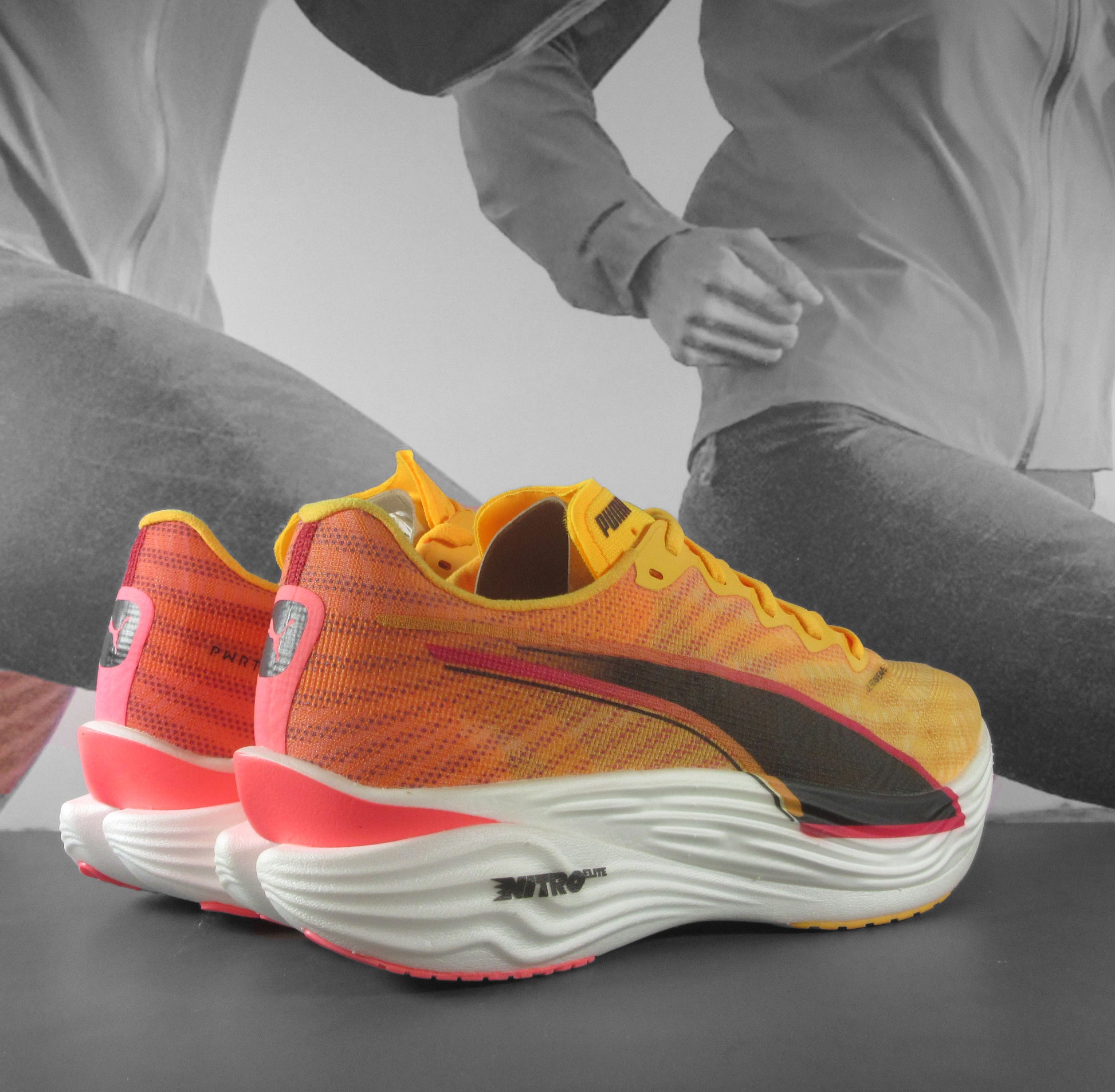 Puma Deviate Nitro Elite 3 Womens - Durban Runner 6 / Sunset Glow