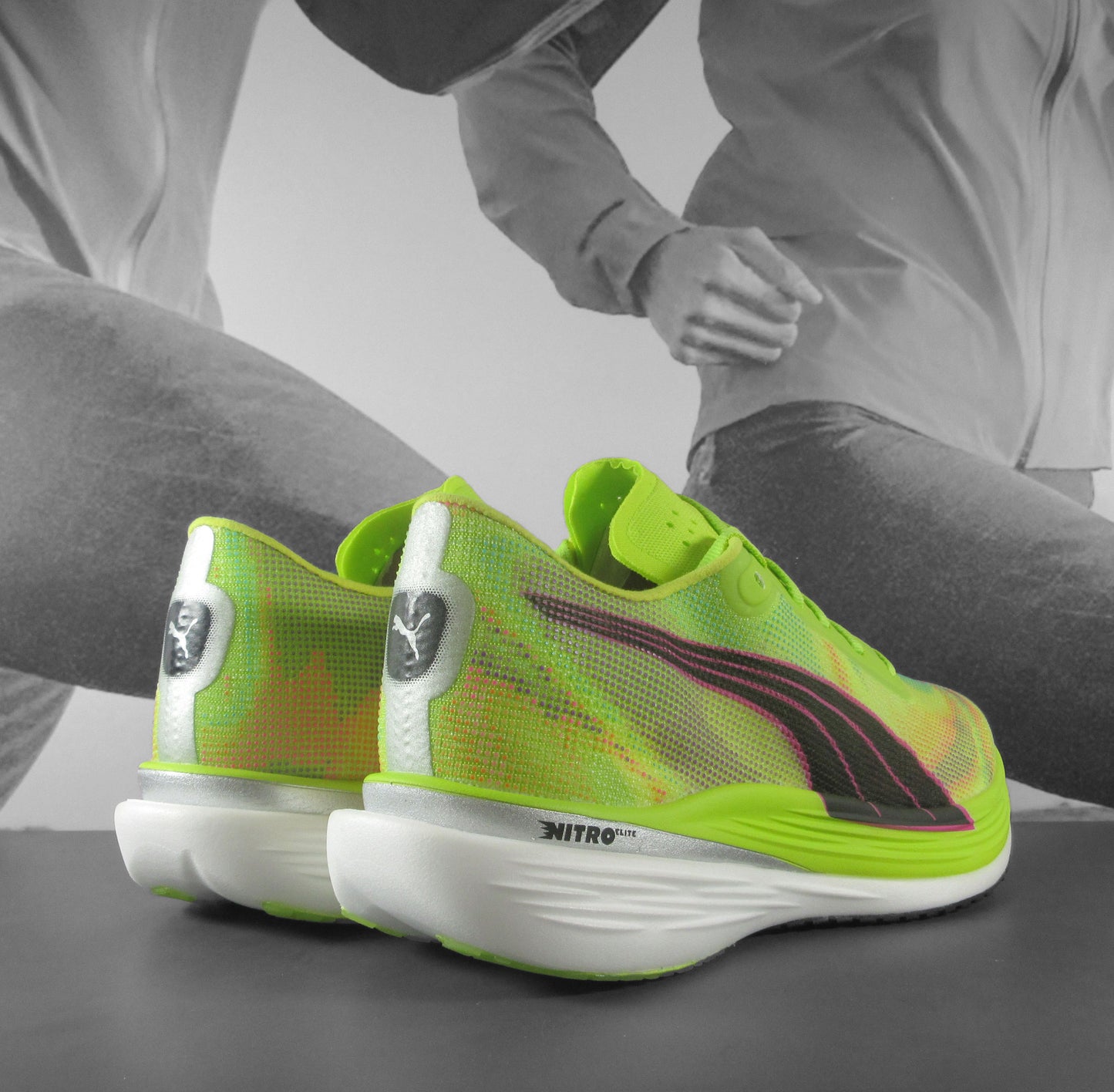 Puma Deviate Nitro Elite 2 Rush - Durban Runner 8 / black poison pink