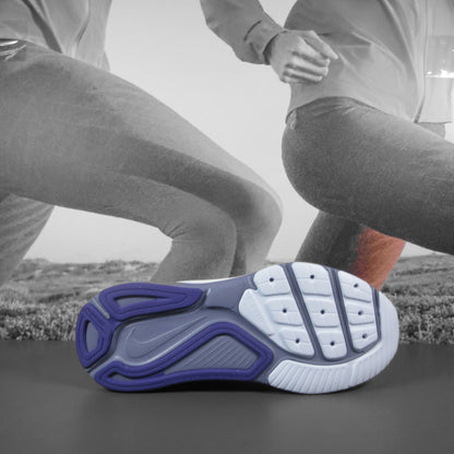 Nike Structure 26 Womens Road Running Shoes - Durban Runner 4.5 / SUMMIT WHITE/WILD GRAPE