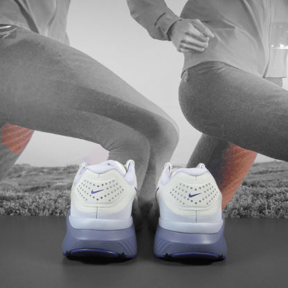 Nike Structure 26 Womens Road Running Shoes - Durban Runner 4.5 / SUMMIT WHITE/WILD GRAPE