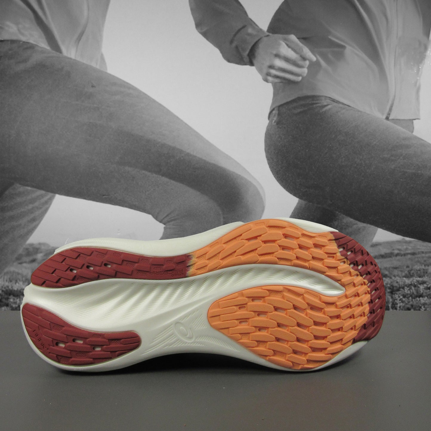 Asics GEL-Nimbus 26 Mens Road Running Shoes - Durban Runner 7 / RICH NAVY/FADED ORANGE