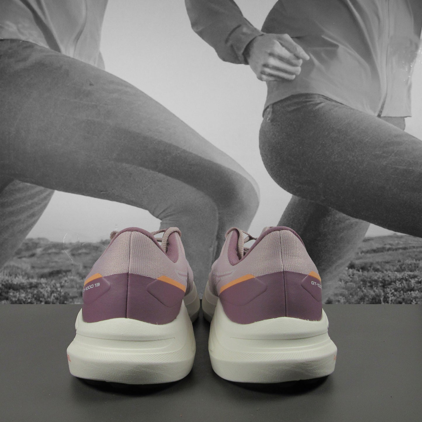 Asics GT-1000 13 Womens Road Running - Durban Runner 5 / WATERSHED ROSE/WHITE