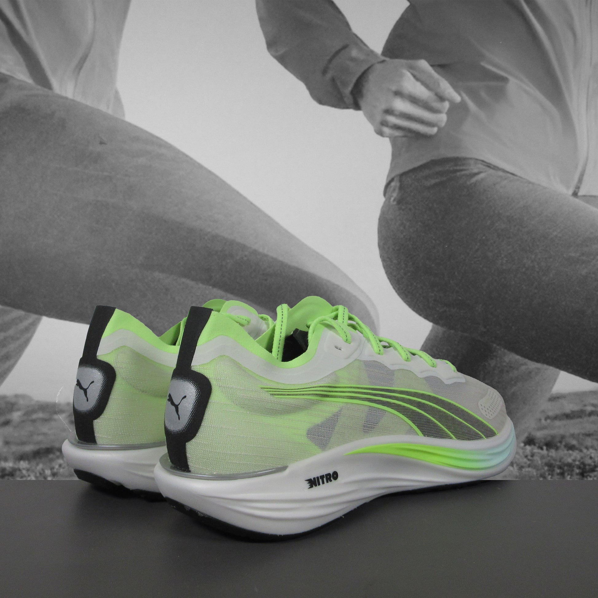 Puma Liberate NITRO 2 Mens Road Running Shoe - Durban Runner 7.5 / gray