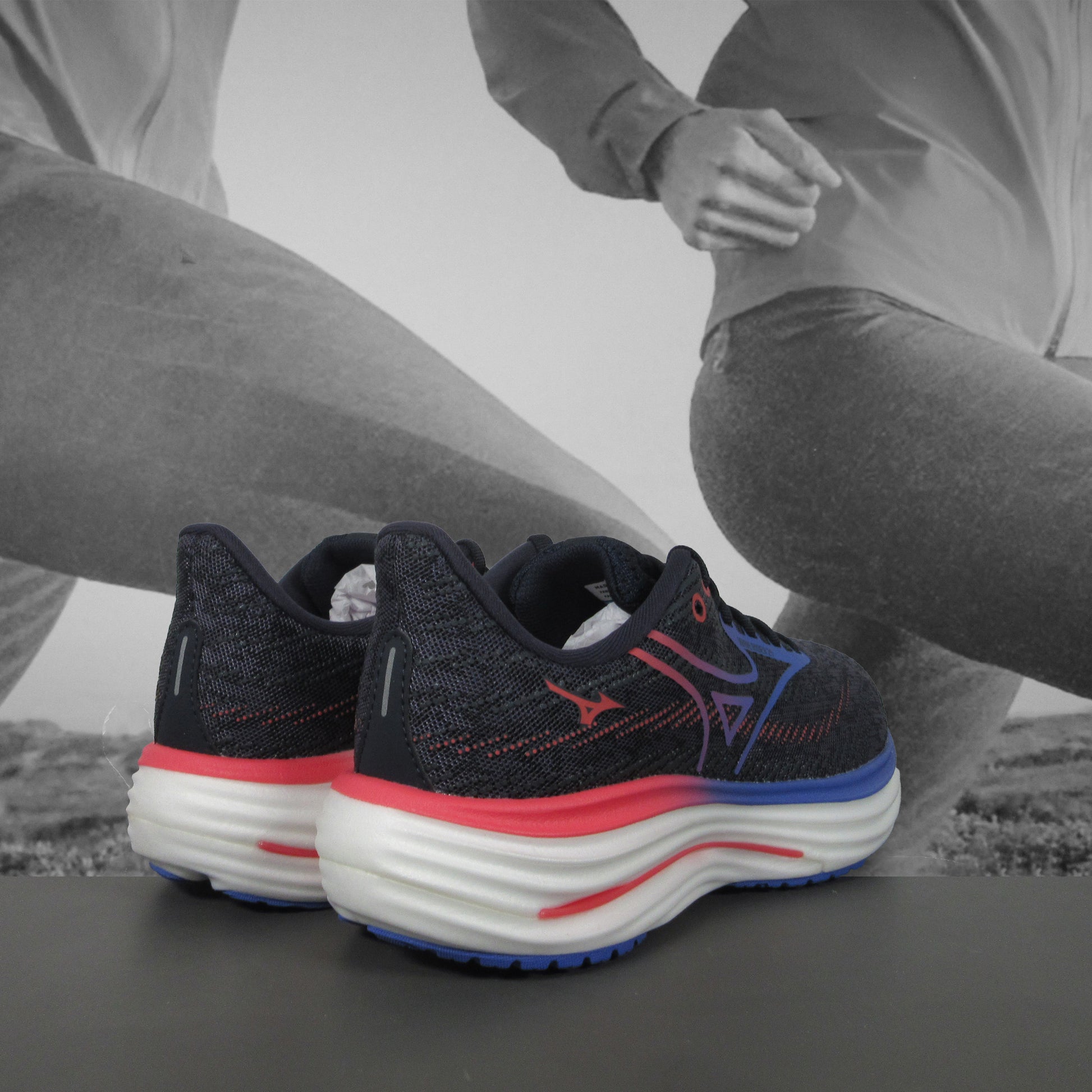 Mizuno Wave Rider 29 Womens - Durban Runner 5 / Navy