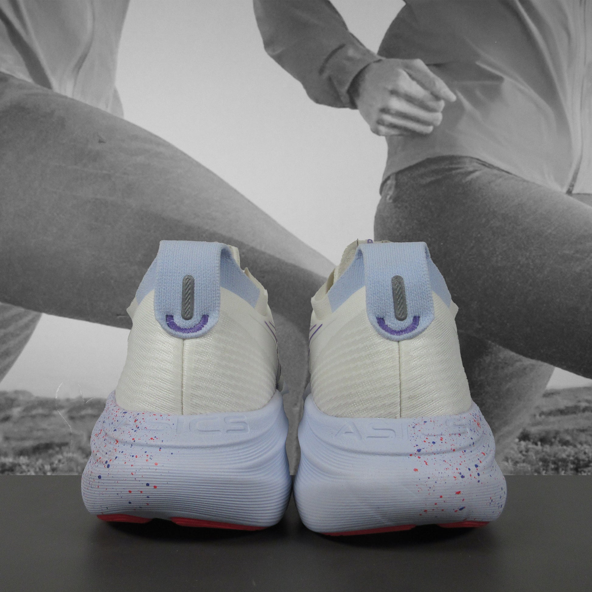 Asics GEL-Nimbus 27 Tokyo Womens Running Shoes - Durban Runner 5 / CREAM/EDO PURPLE