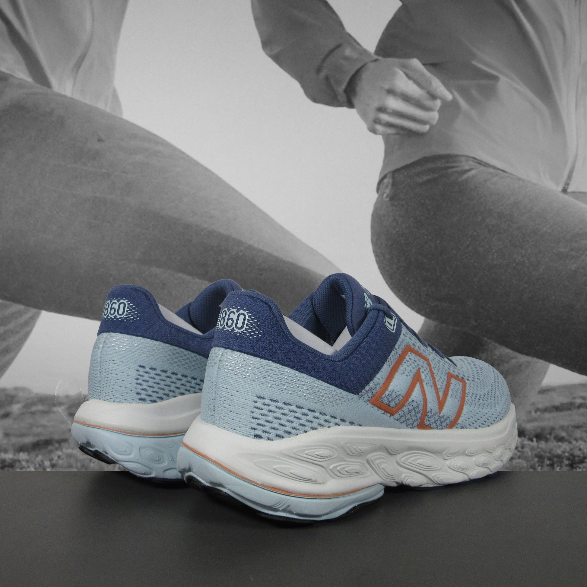 New Balance 860 v14 (Normal Width) Womens - Durban Runner 5 / Light Blue