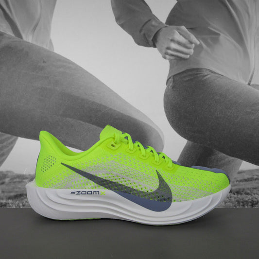 Nike Pegasus Plus Womens Road Running Shoes - Durban Runner 5 / VOLT/WORLD INDIGO