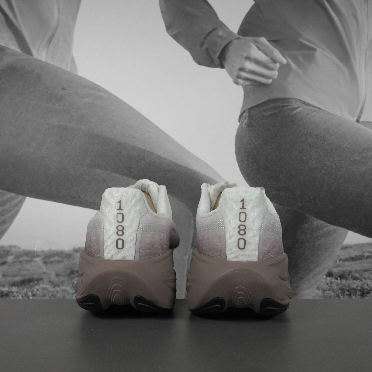 New Balance Fresh Foam X 1080v14 Womens B - Durban Runner 5 / WHITE/BROWN