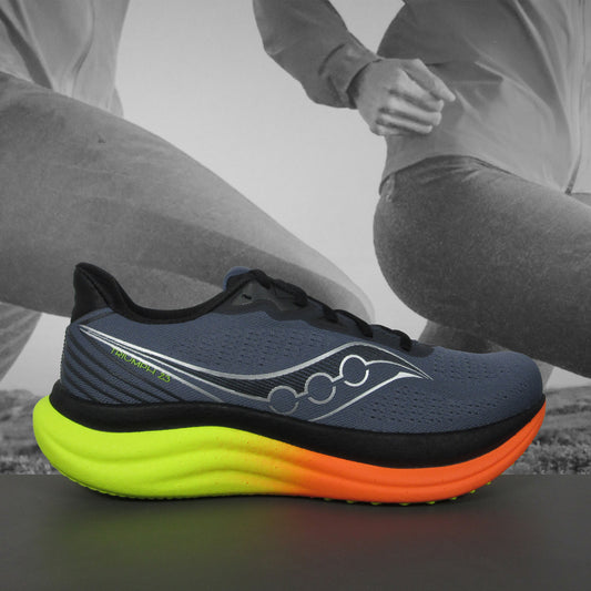 Saucony Triumph 23 Mens Running Shoes - Durban Runner 8.5 / shadow/vizi