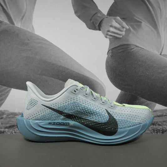 Nike Pegasus Plus Mens Road Running Shoes - Durban Runner 7 / PURE PLATINUM/SEA WEED