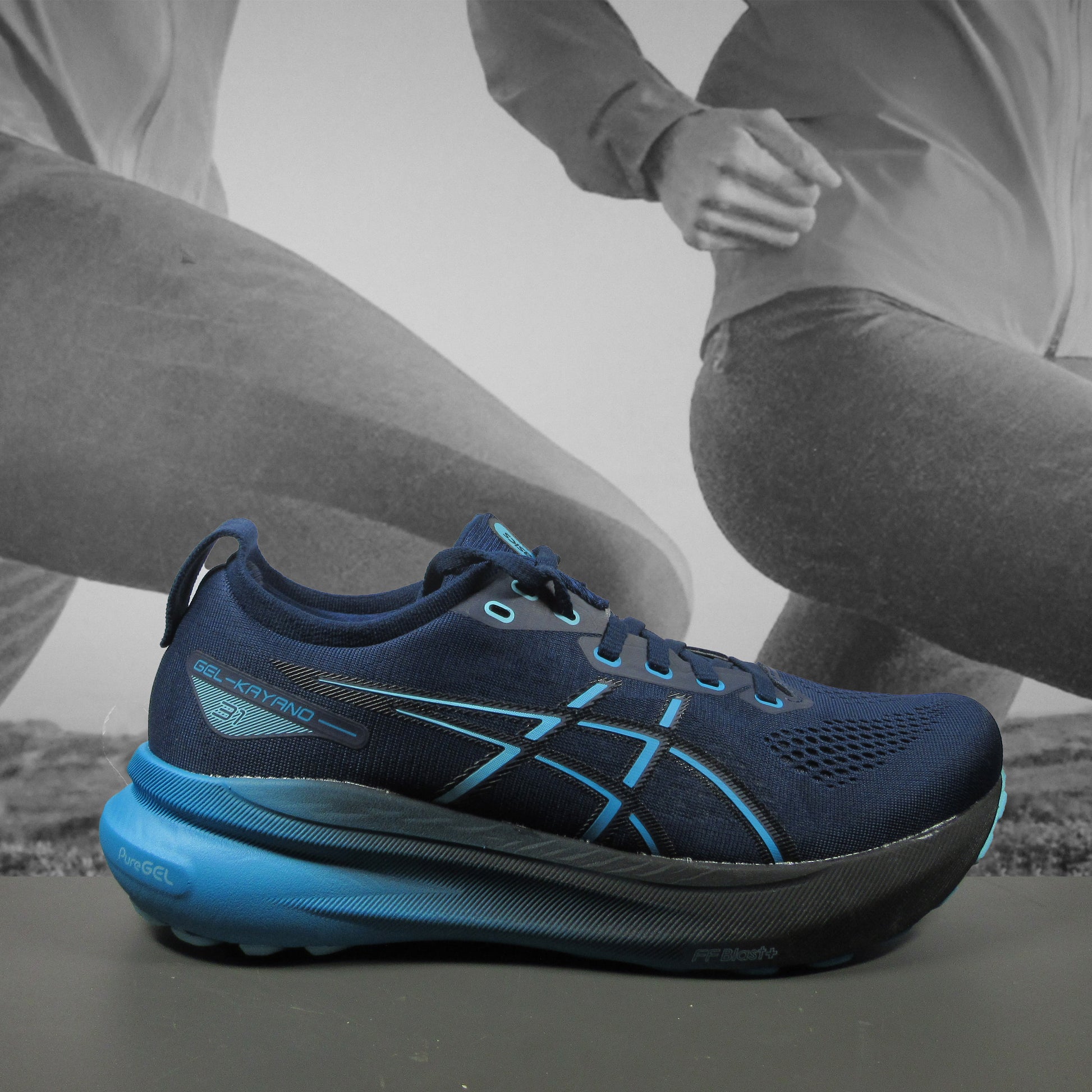 Asics Kayano 31 Mens Running Shoes - Durban Runner 7 / BLUE EXPANSE/DIGITAL AQUA