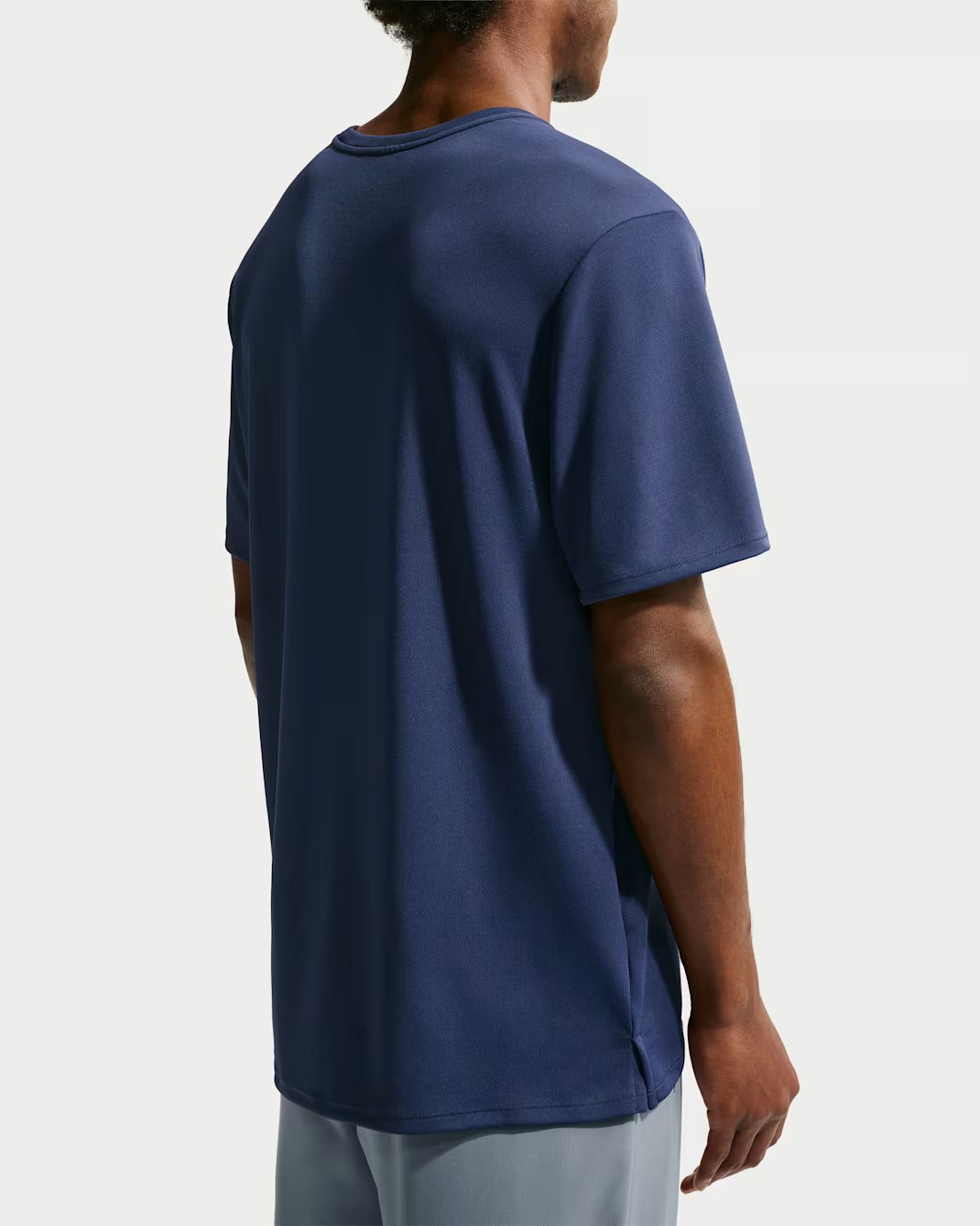 Nike Miler Men's Dri-FIT UV Short-Sleeve Running Top – Midnight Navy