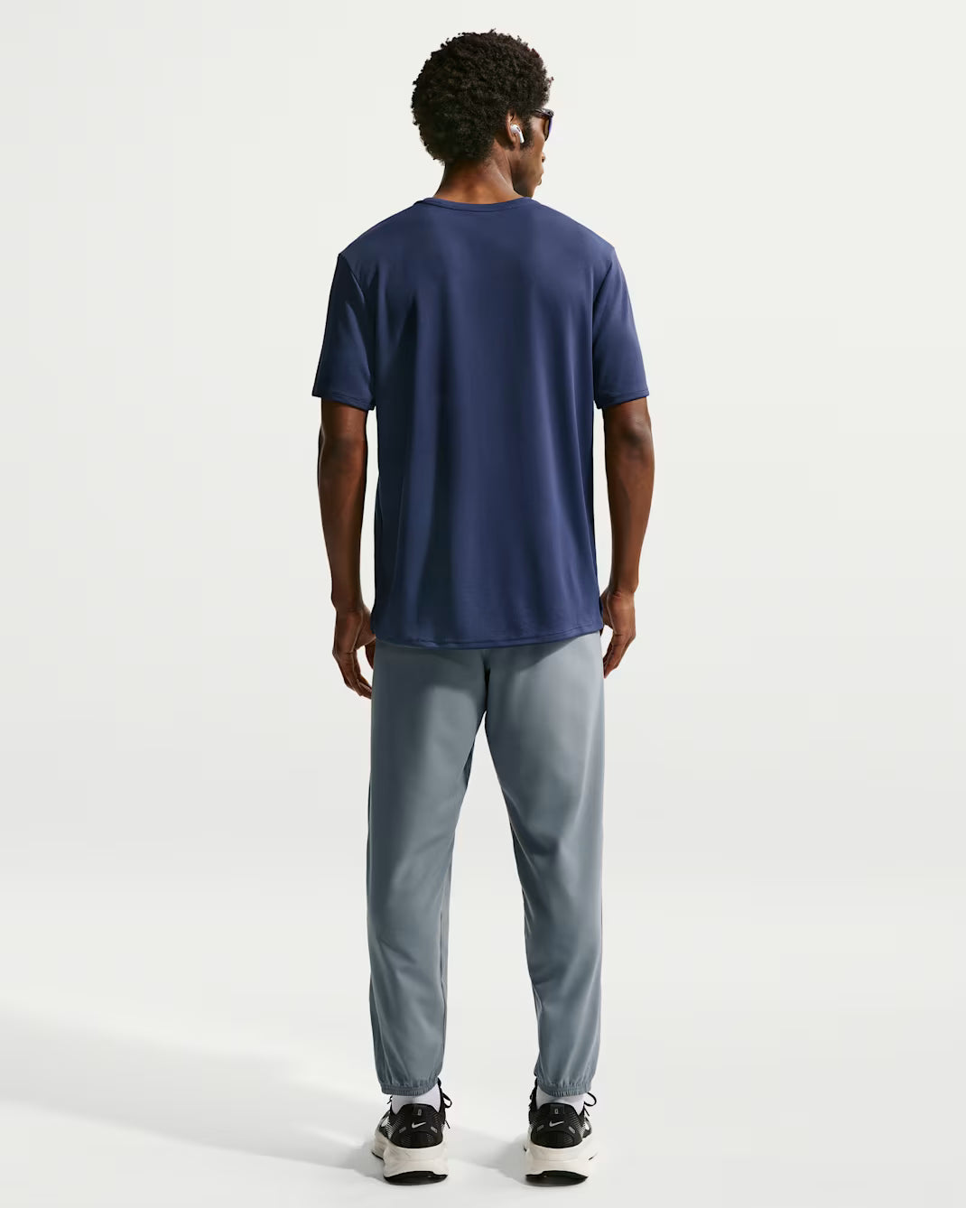 Nike Miler Men's Dri-FIT UV Short-Sleeve Running Top – Midnight Navy