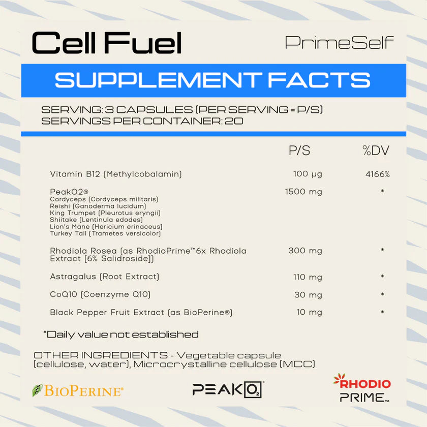 PrimeSelf Cell Fuel 60s - Durban Runner