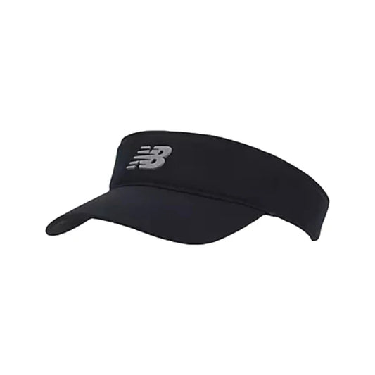 New Balance Performance Running Visor, Black, available at Durban Runner