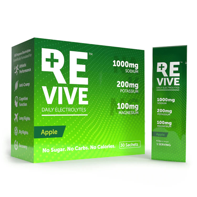 Revive Electrolytes Apple 30's - Durban Runner BOX OF 30 / Apple