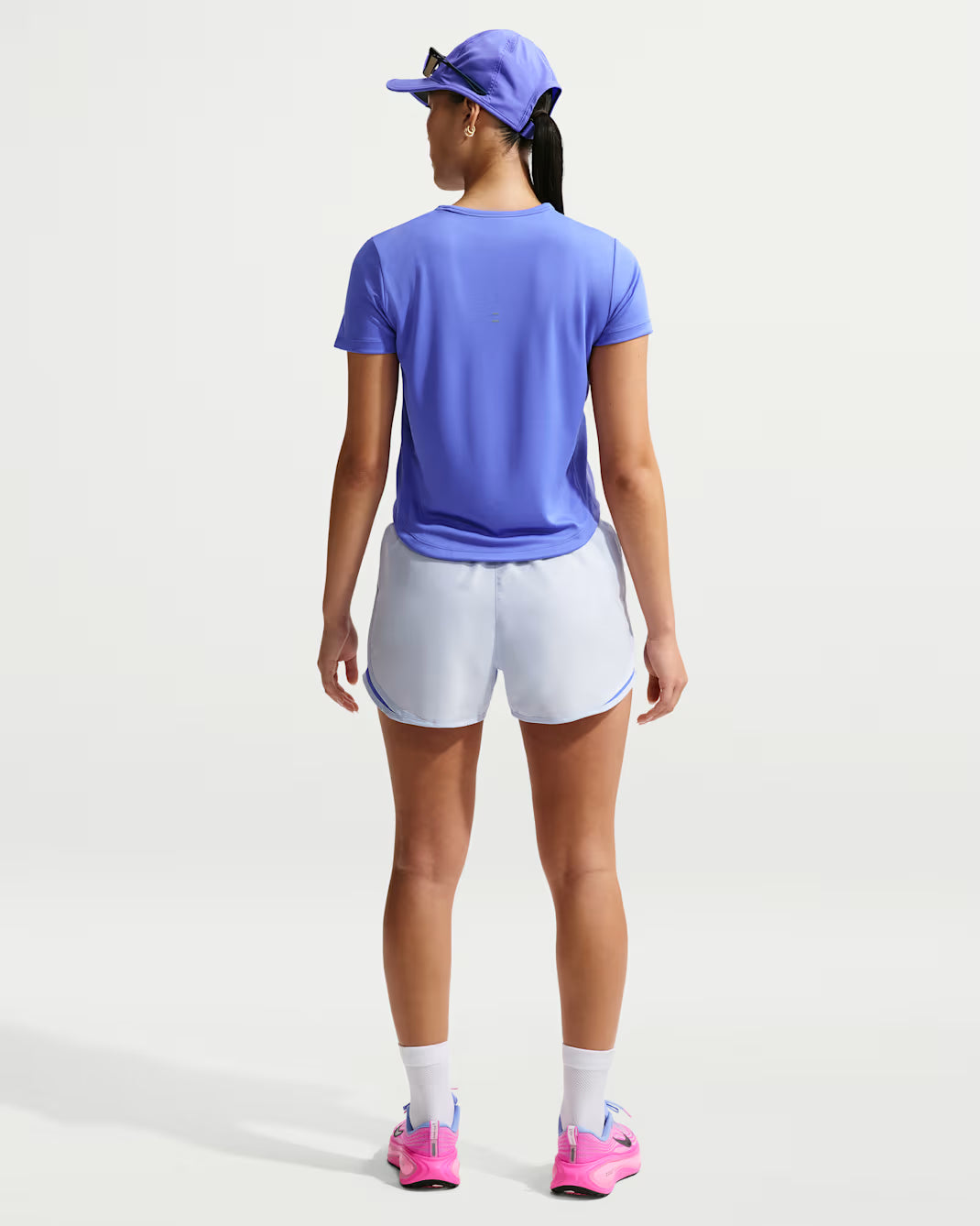 Nike Tempo Women's Dri-FIT Short-Sleeve Running Top - Durban Runner XS / Sapphire/Reflective Silv