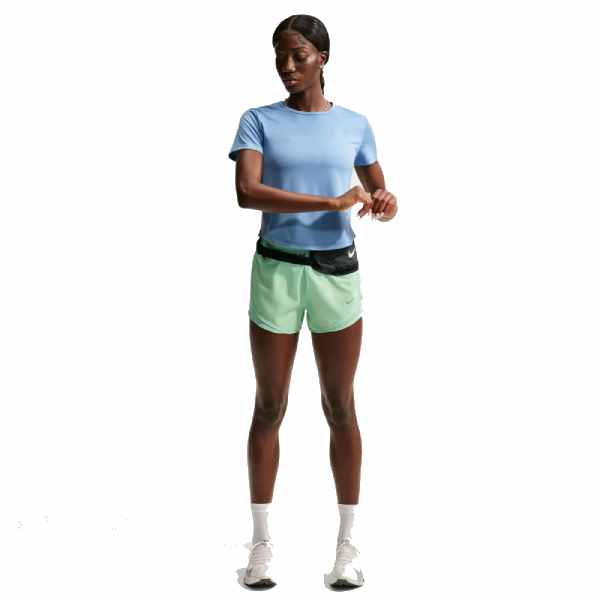 Nike Tempo Dri-FIT Short-Sleeve Running Top - Durban Runner WORK BLUE/REFLECTIVE SILV / S