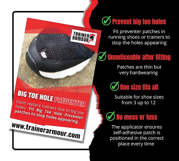 Brooks Big Toe Hole Preventer Womens - Durban Runner One Size / White