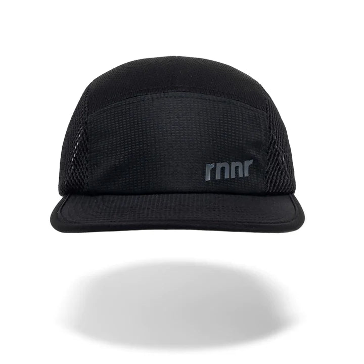 RNNR Pacer Hat Unisex - Durban Runner 56Cm / Blackout