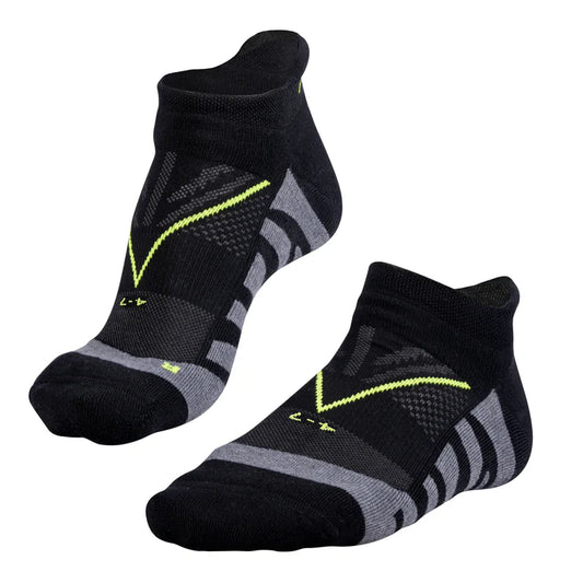 Falke Performance Runner Socks - Durban Runner 4 TO 7 / Black/Grey