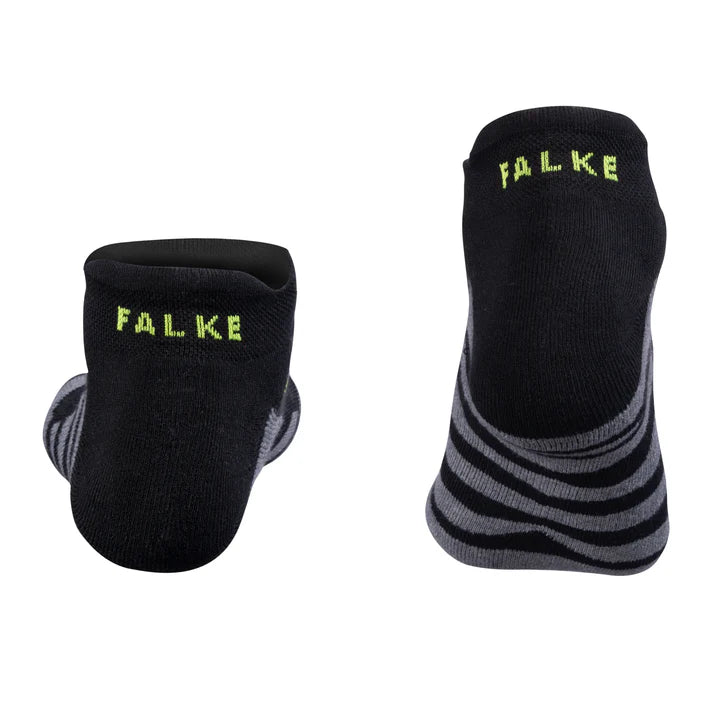 Falke Performance Runner Socks - Durban Runner 4 TO 7 / Black/Grey