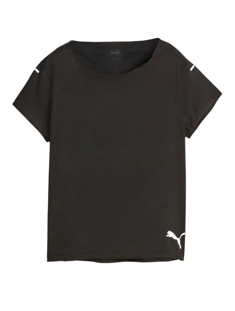 Puma Run Ultraspun Tee Female - Durban Runner XS / Black