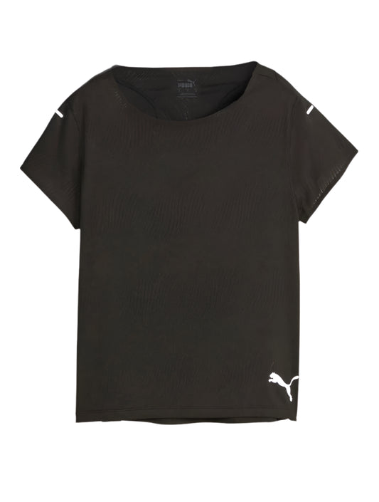 Puma Run Ultraspun Tee Female - Durban Runner XS / Black