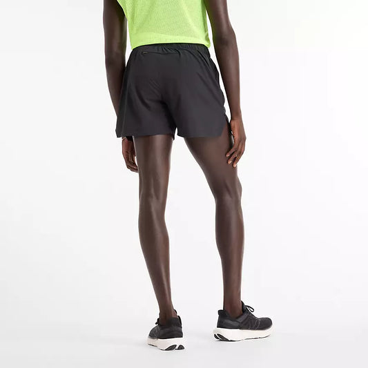 New Balance Men's RC 5-Inch Running Shorts, Black, available at Durban Runner