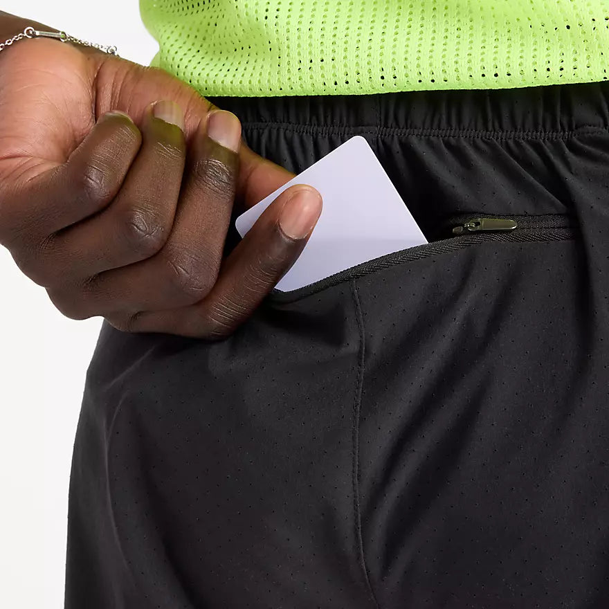 New Balance RC 5 Inch Shorts Men's — Black