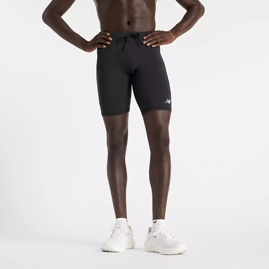 New Balance Men's RC Pocket Half Tight 9" — Black