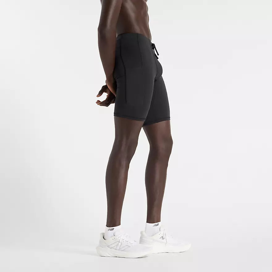New Balance Men's RC Pocket Half Tight 9" — Black