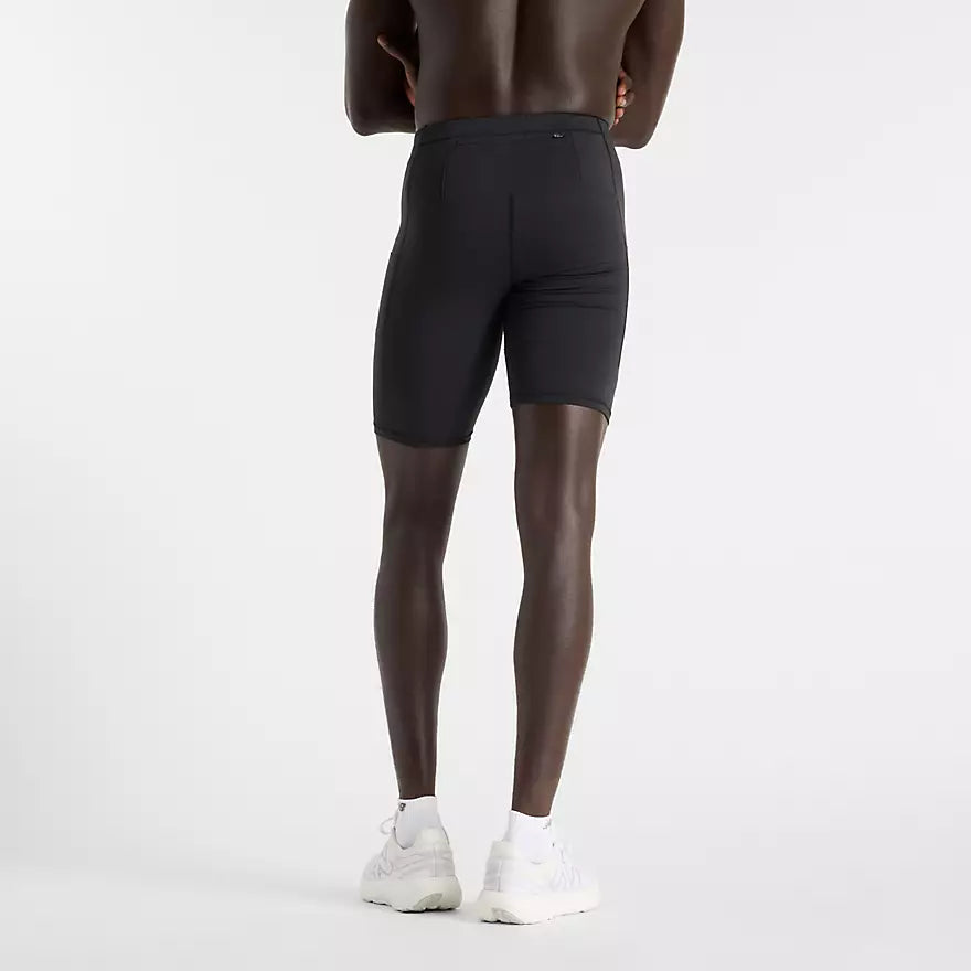 New Balance Men's RC Pocket Half Tight 9" — Black